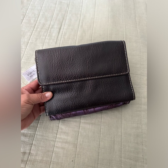 Small purple Western style Purse - Picture 2 of 4